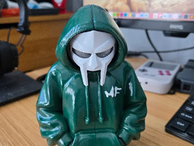 MF DOOM Hooded Bust