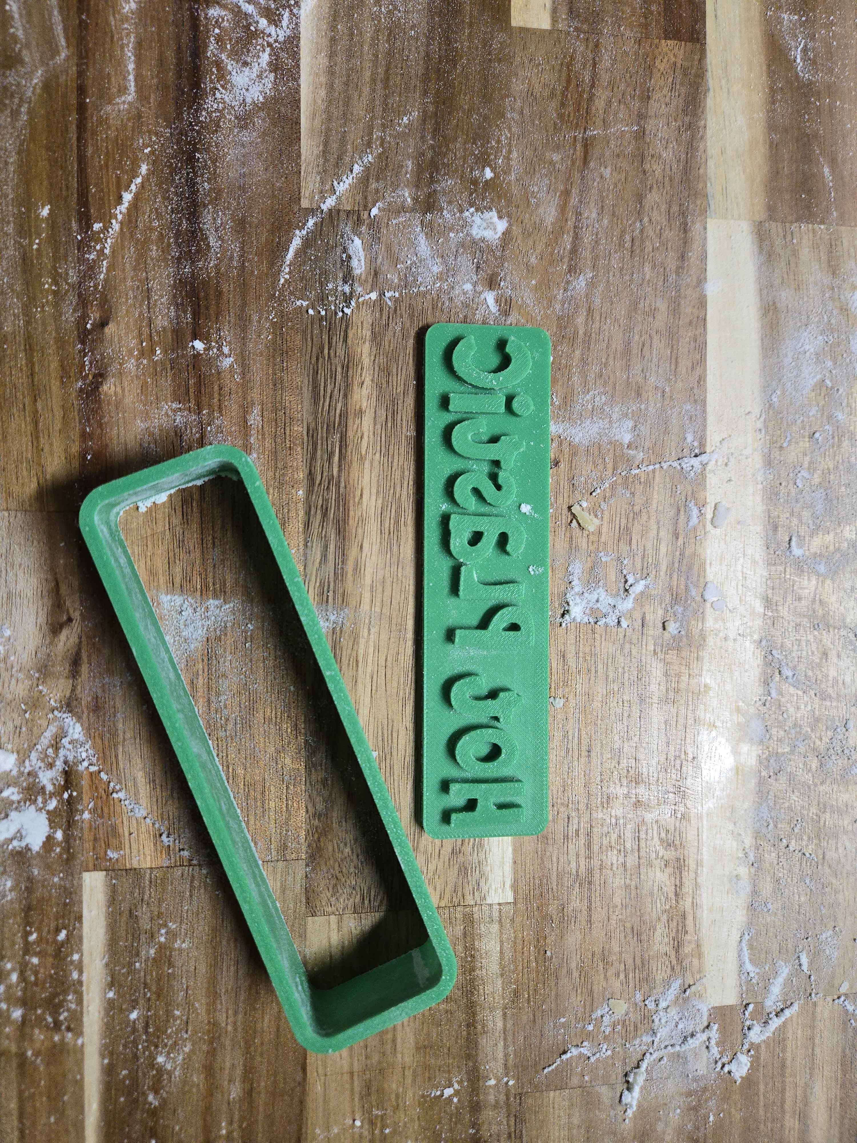 "Hot Plastic" Cookie Cutter