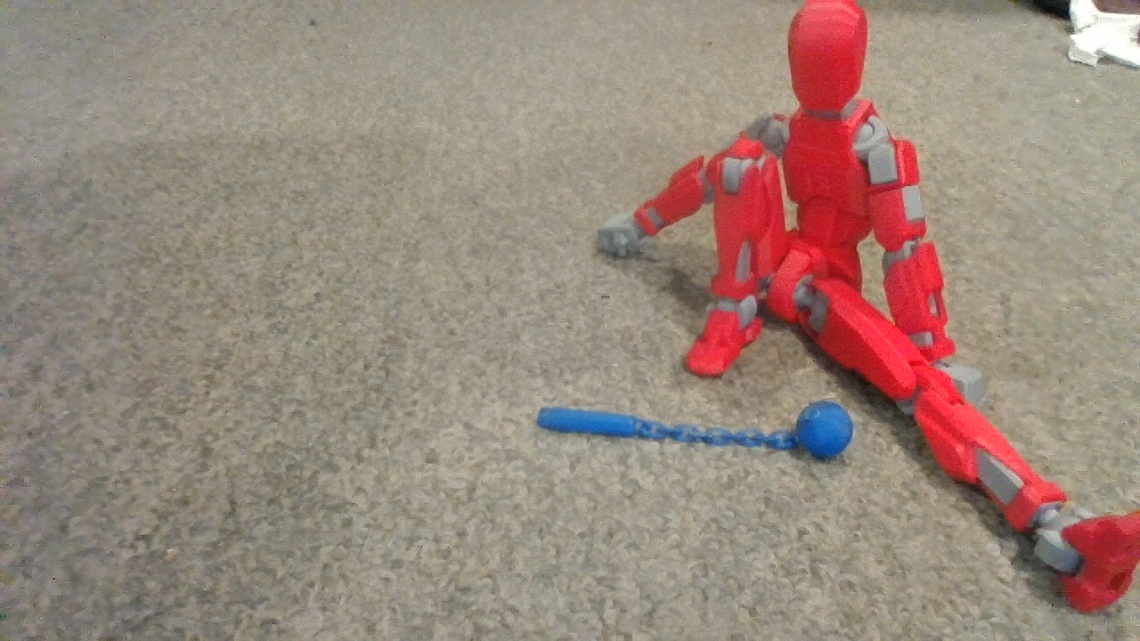 Dummy 13 swinging mace/morning star