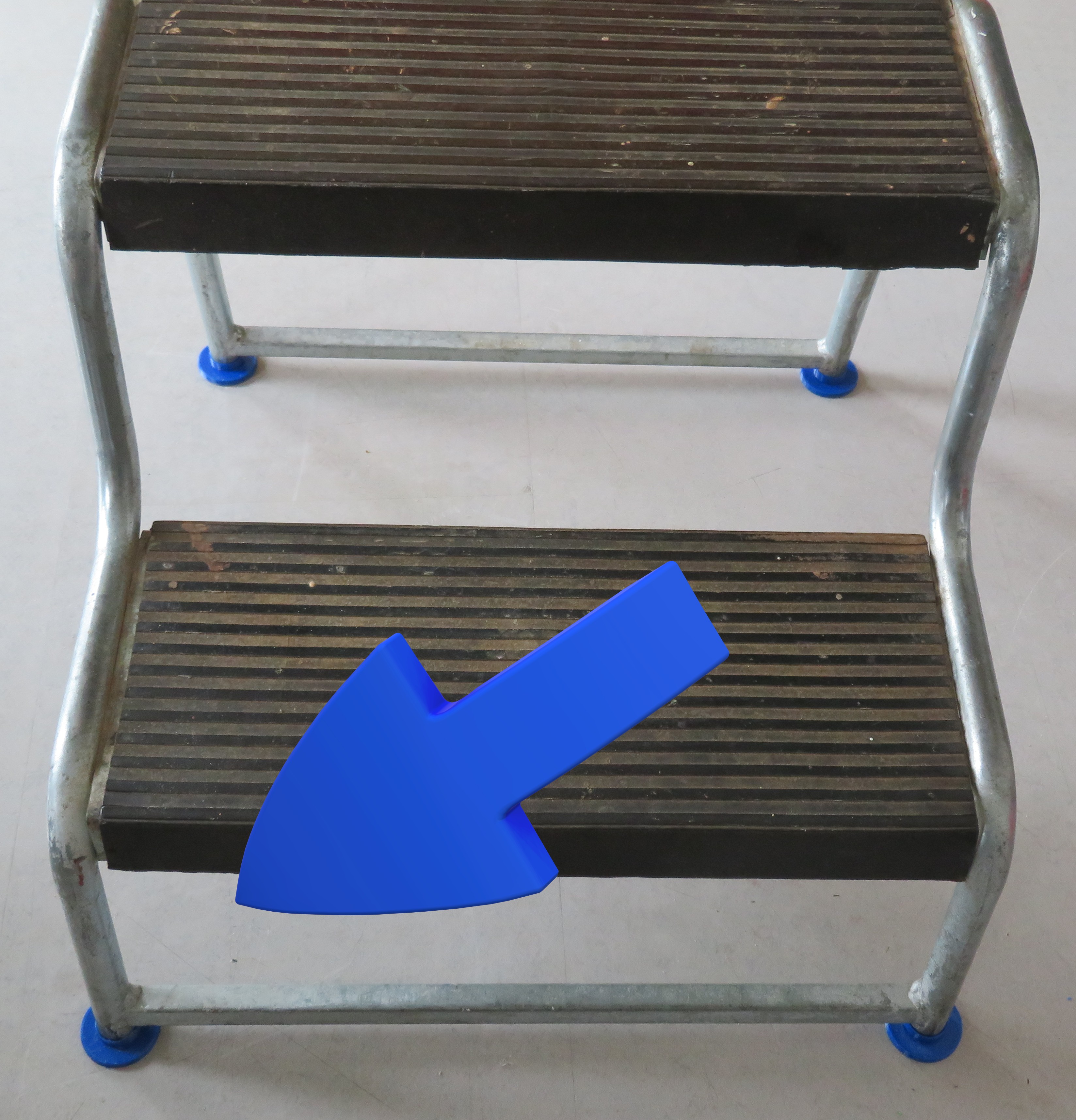Campervan step feet cap 3D model