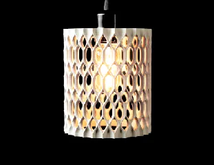 Chain Pendant Lamp 04 by MODERN MACHINE