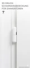 Modern-Caps: Elegante Abdeckkappe für Türbänder & Scharniere