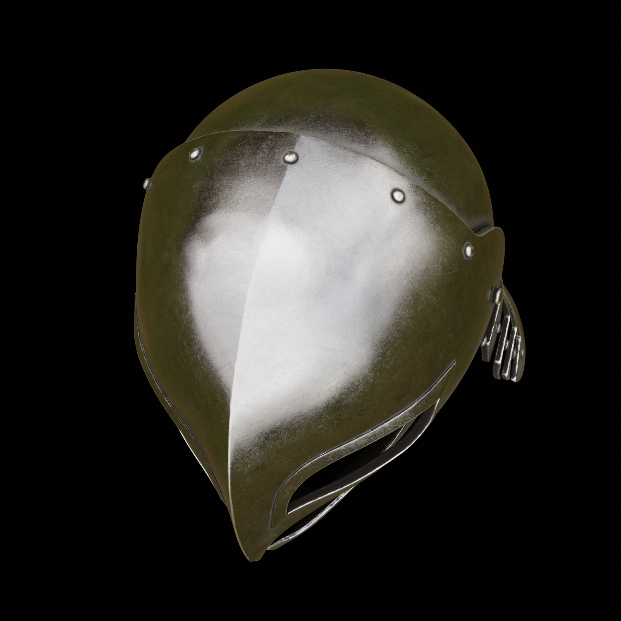 GRIFFITH GOLDEN ARC HELMET life size cosplay - Berserk Fan Art STL — thumbnail 16