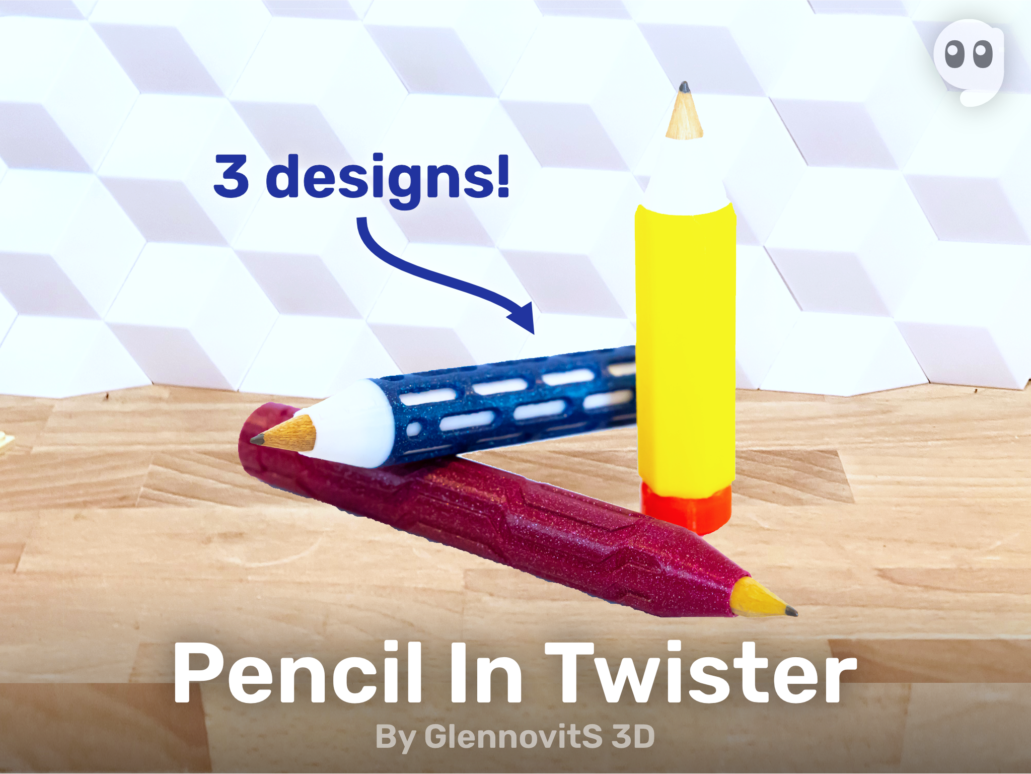 Pencil In Twister (Assembly + Print-In-Place beta!)