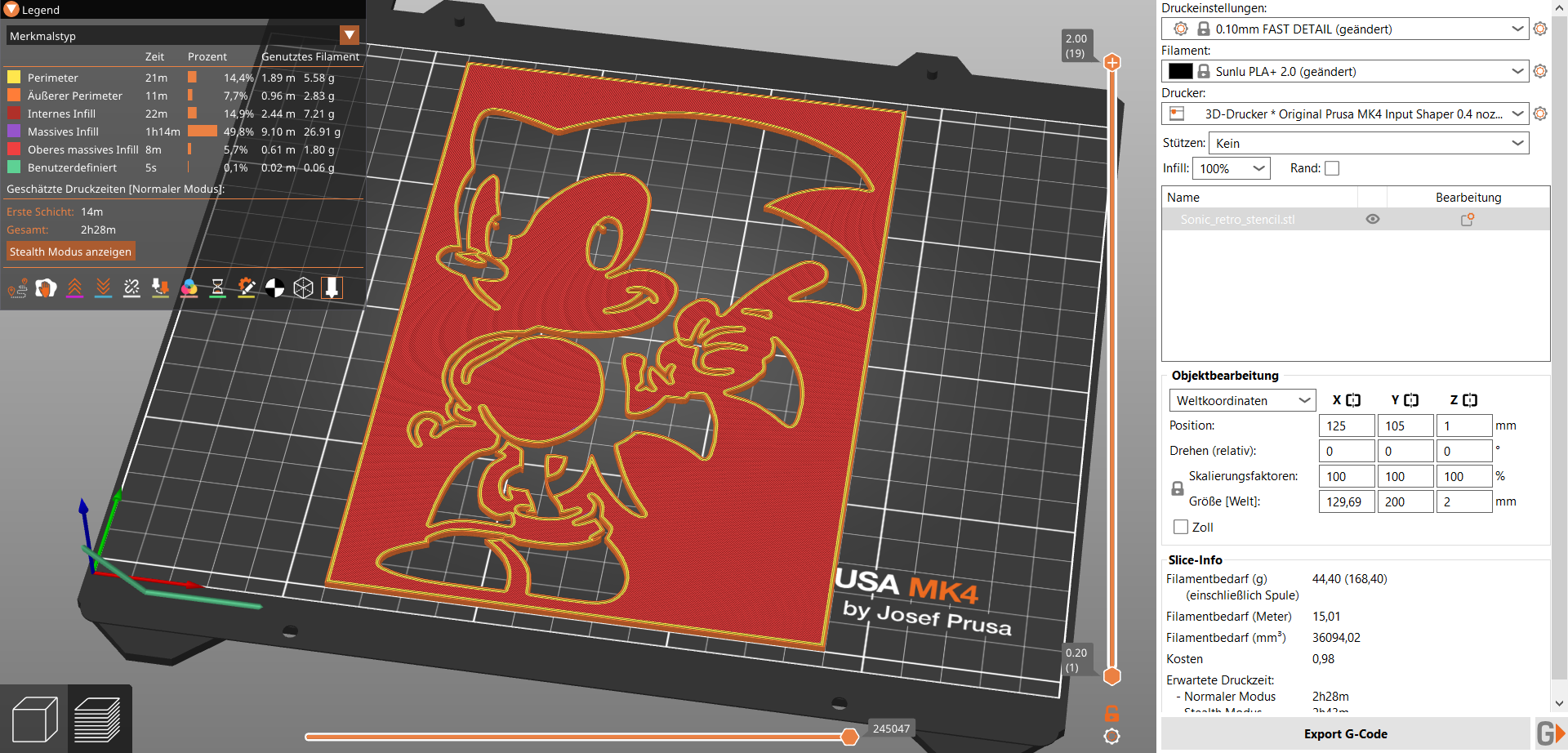 Sonic The Hedgehog Stencil — thumbnail 2