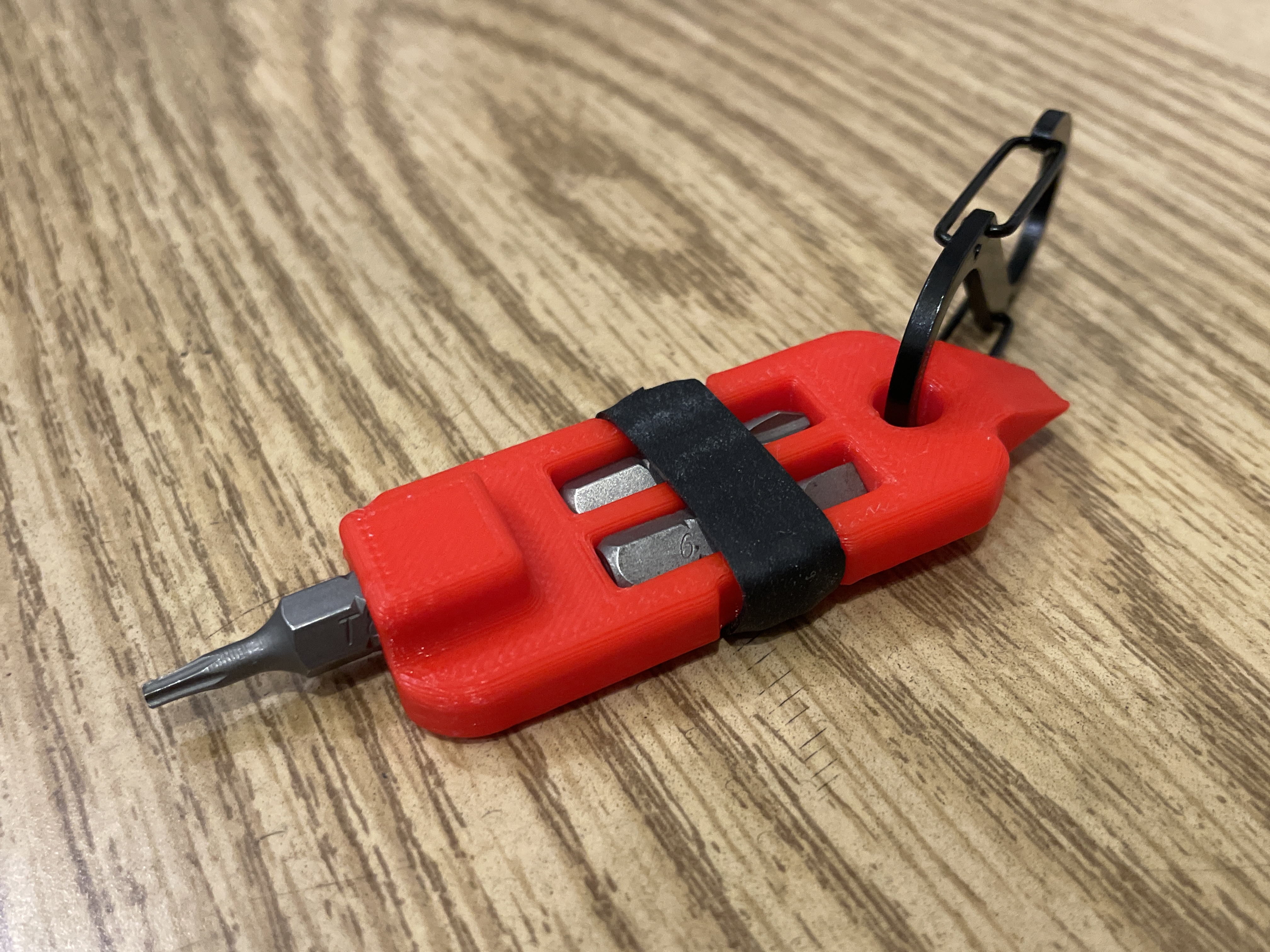 Keychain 1/4" Hex Bit Multi Tool