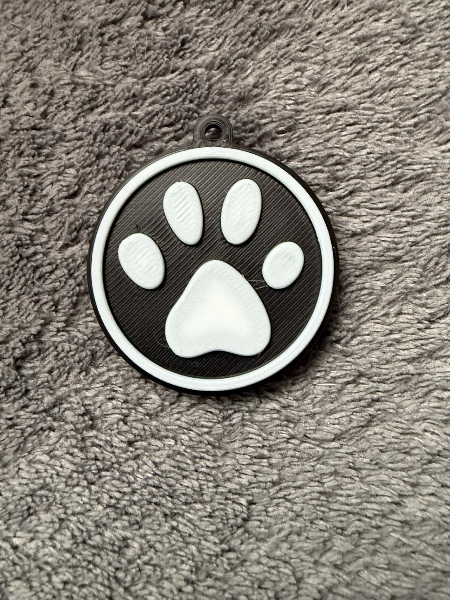Cat's paw for neck or key chain, pendant