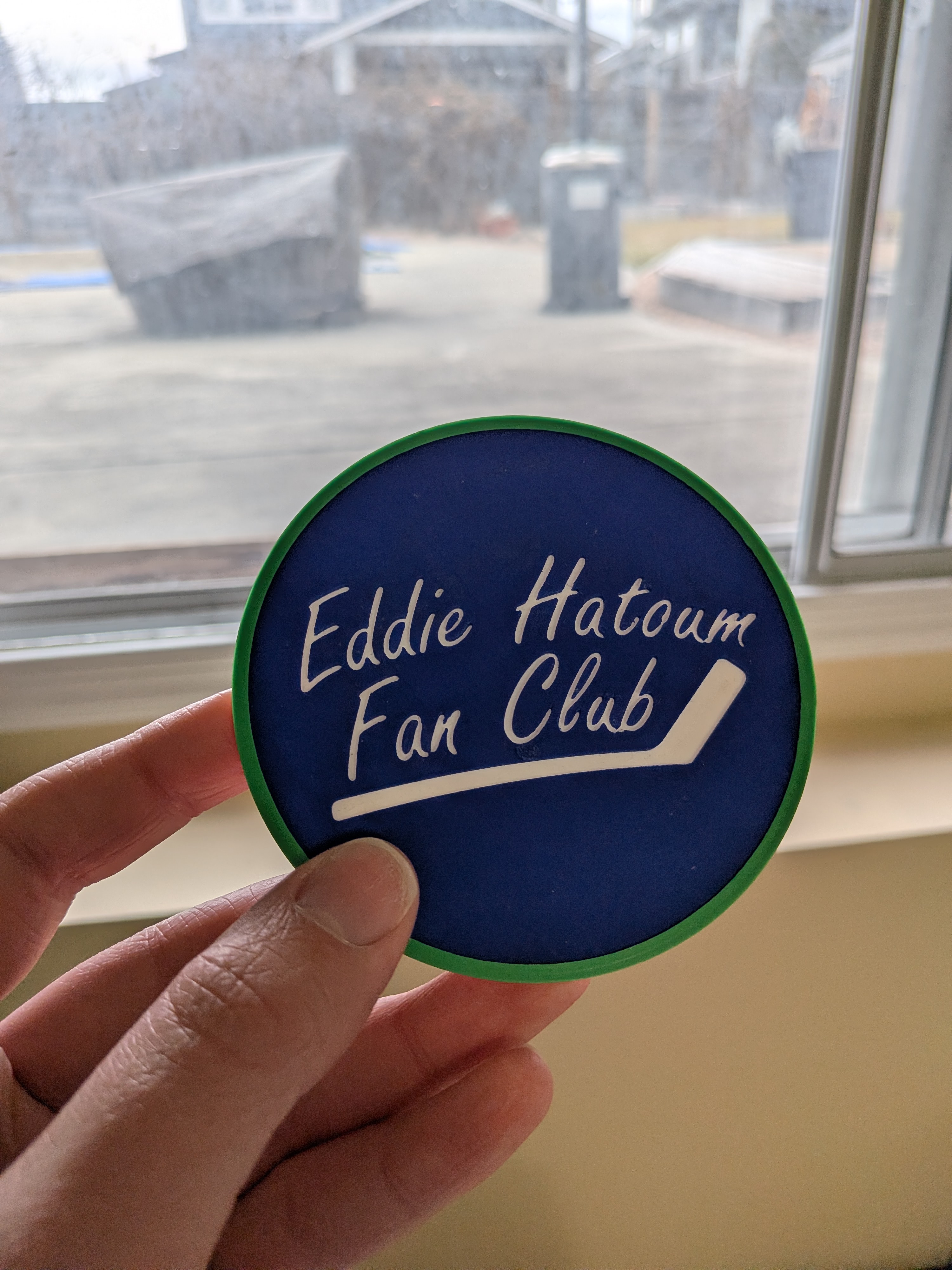 Eddie Hatoum Fan Club Coaster 3D model by DeliciousPi
