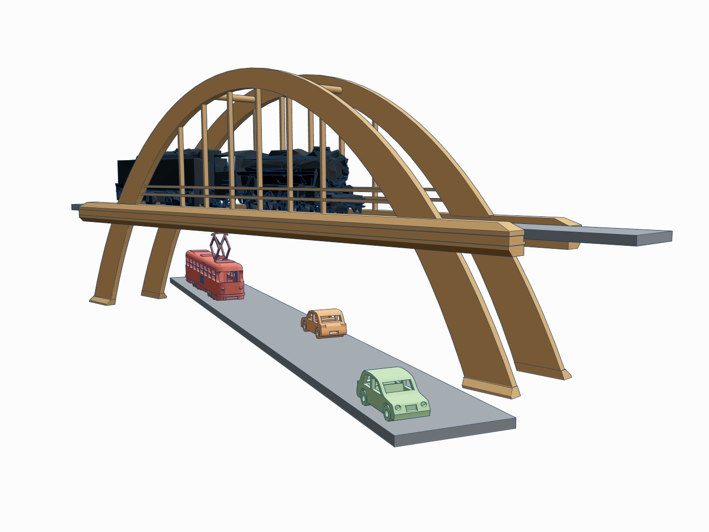 Bow Railway Bridge - H0 Scale — miniatura 5