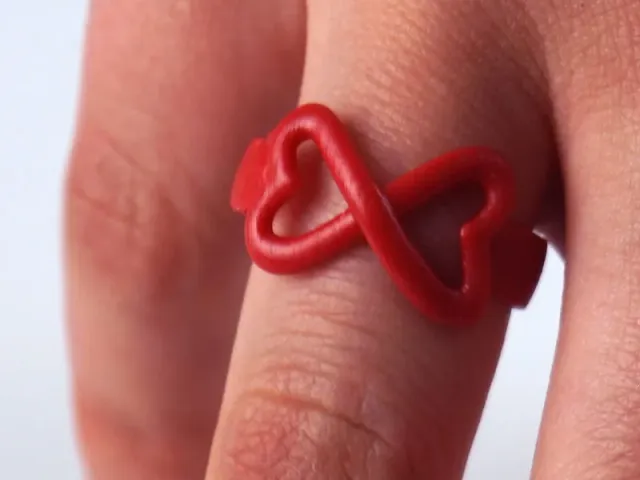 Connected Hearts Ring