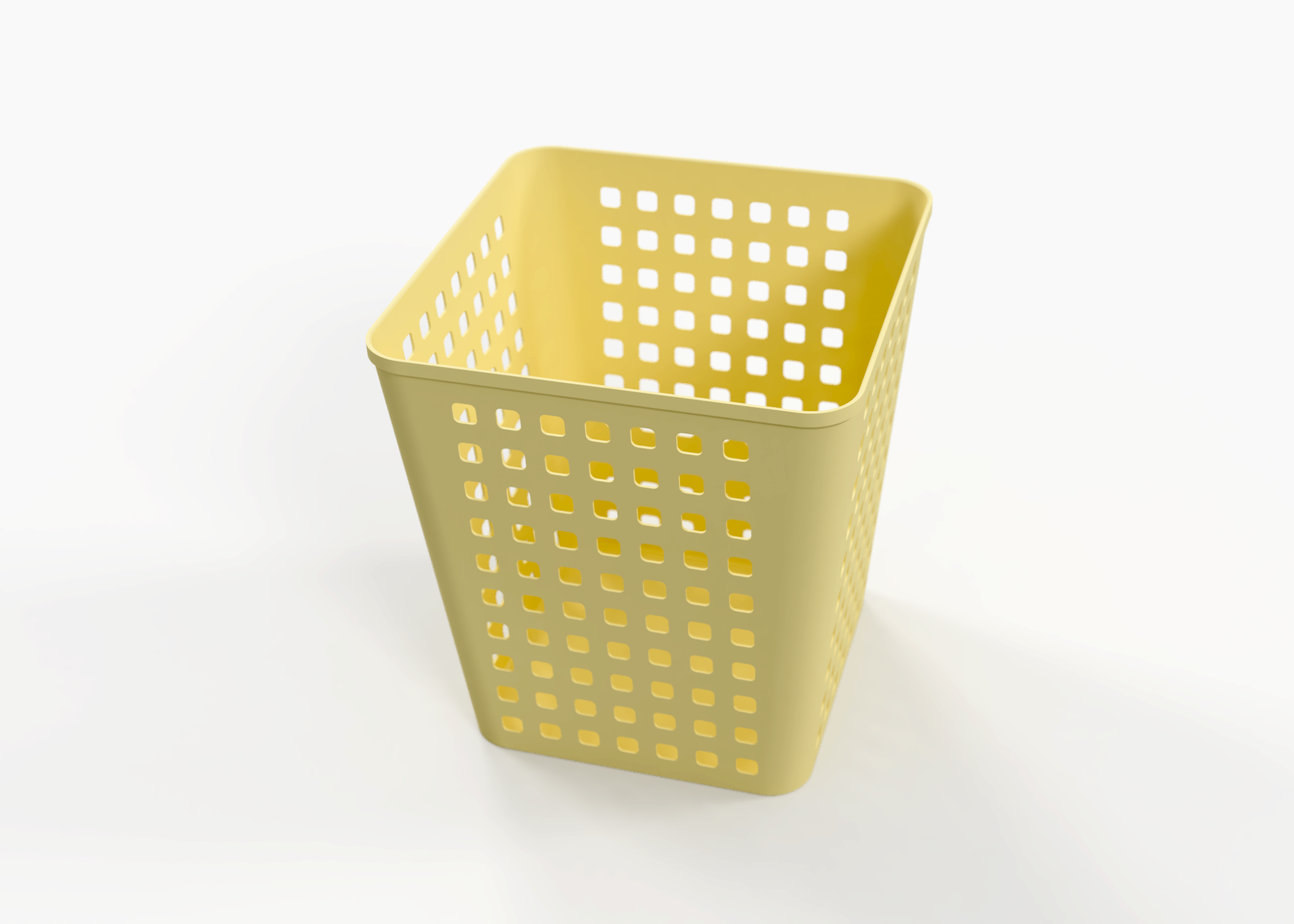 Minimalist Lattice Desk/Office Trash bin (22cm Tall)