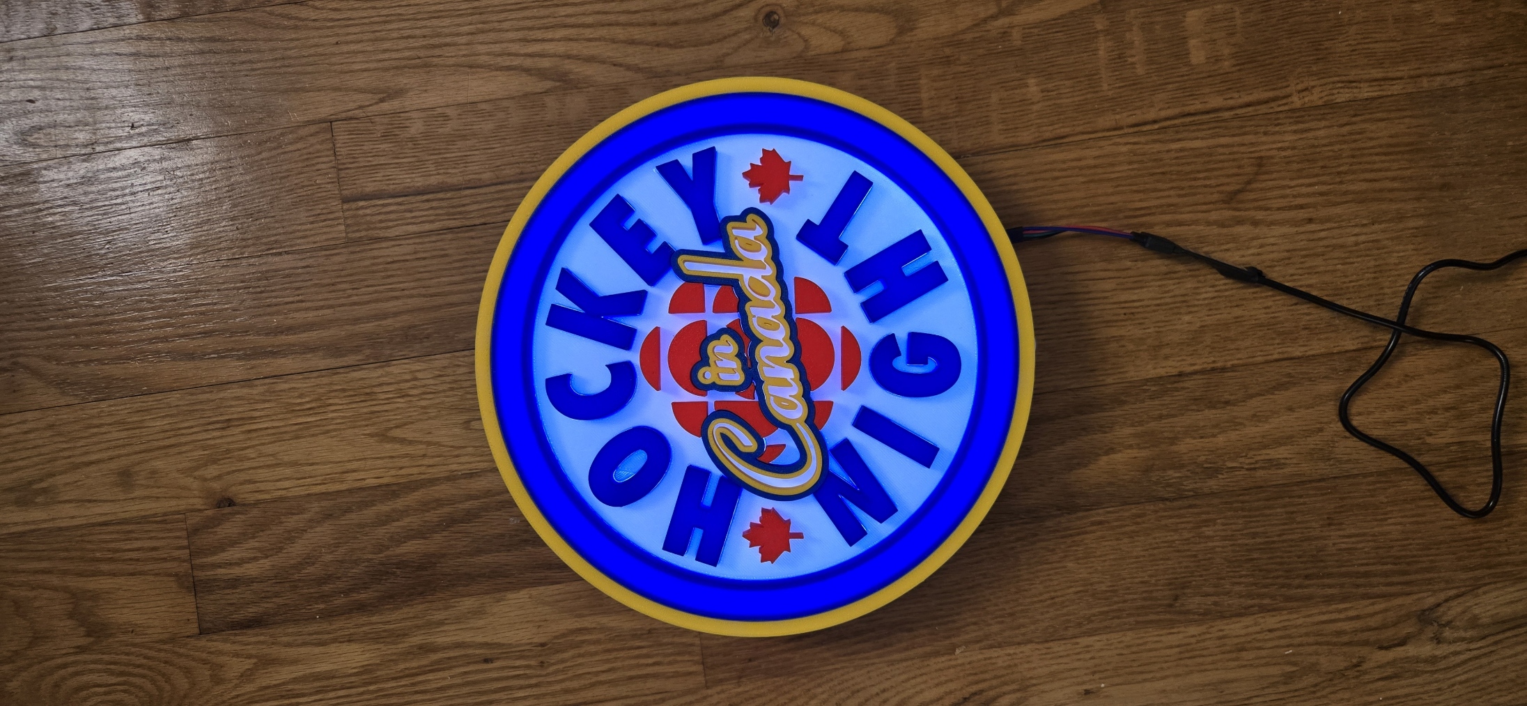 Hockey Night in Canada 3D LightBox