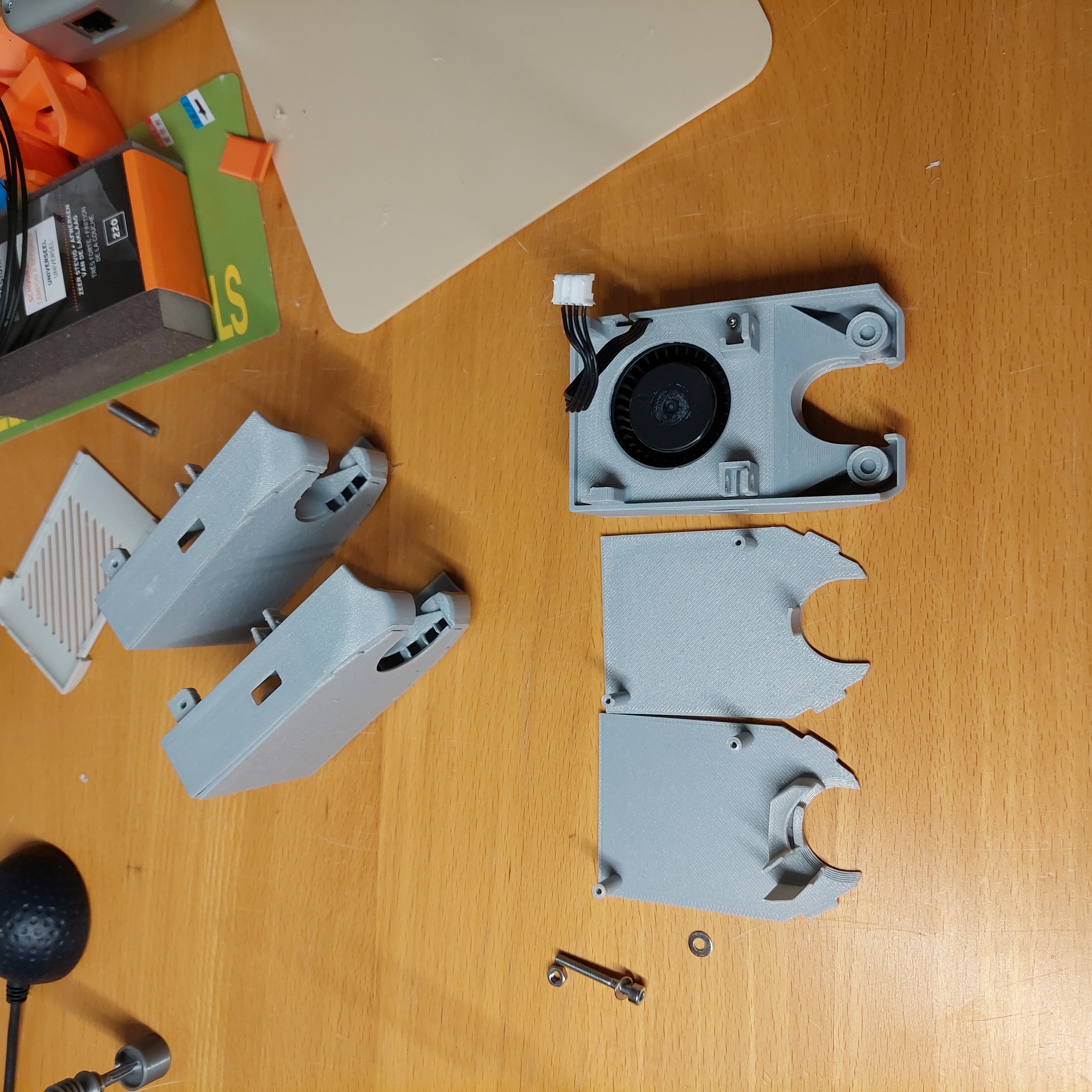 QIDI Q2 fan duct - comparing alternative designs