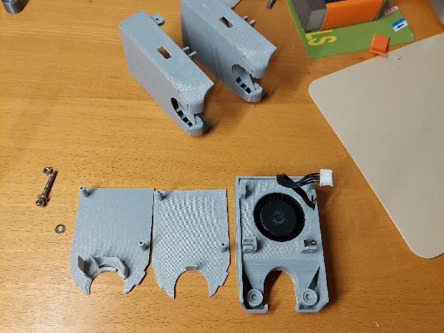 QIDI Q2 fan duct - comparing alternative designs