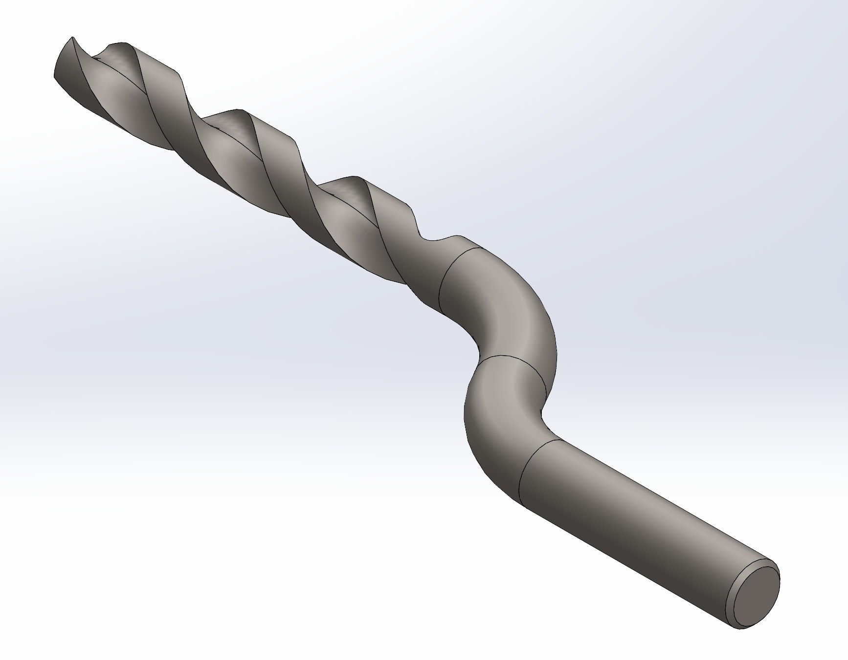 Cranked Drill Bit ø13mm Gekröpfter Bohrer