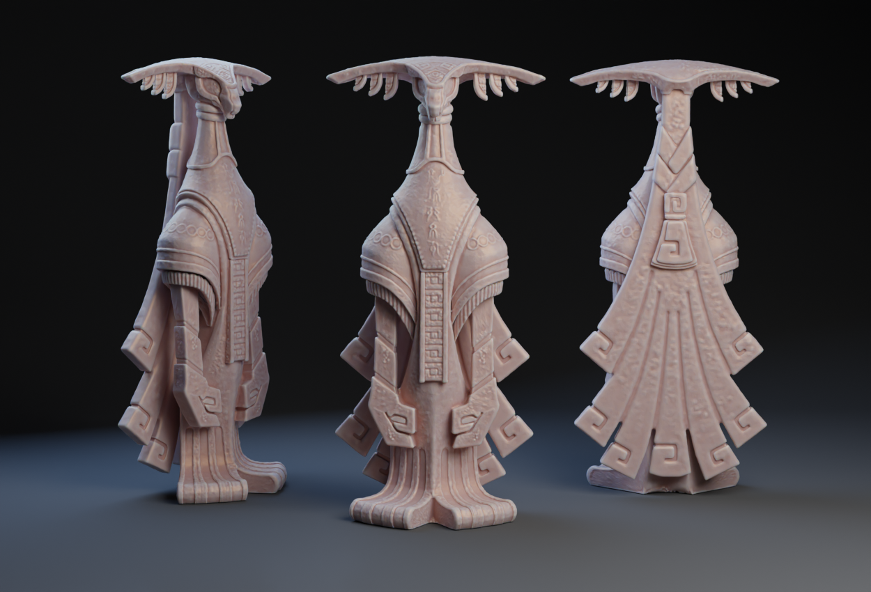 Rauru Zonai Statue : Zelda