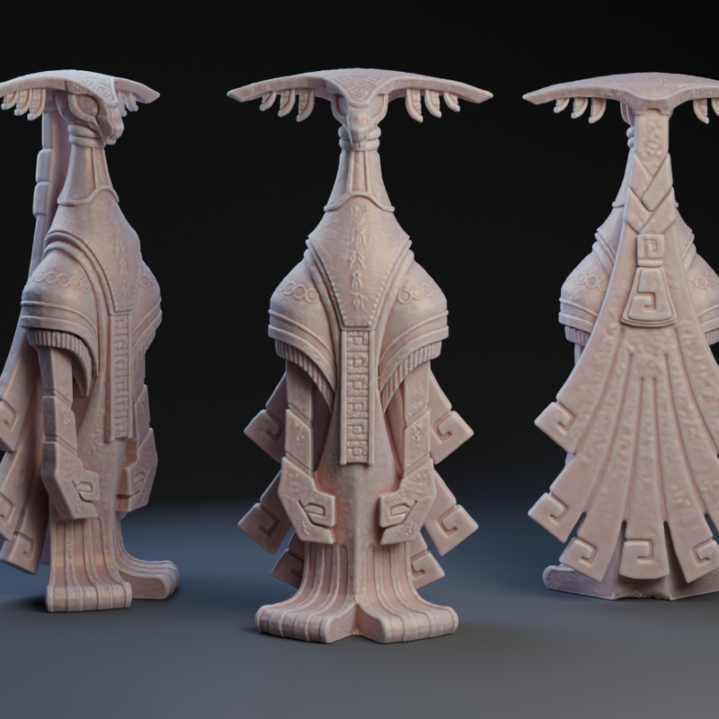 Rauru Zonai Statue : Zelda by Peter Farell | Download free STL model ...