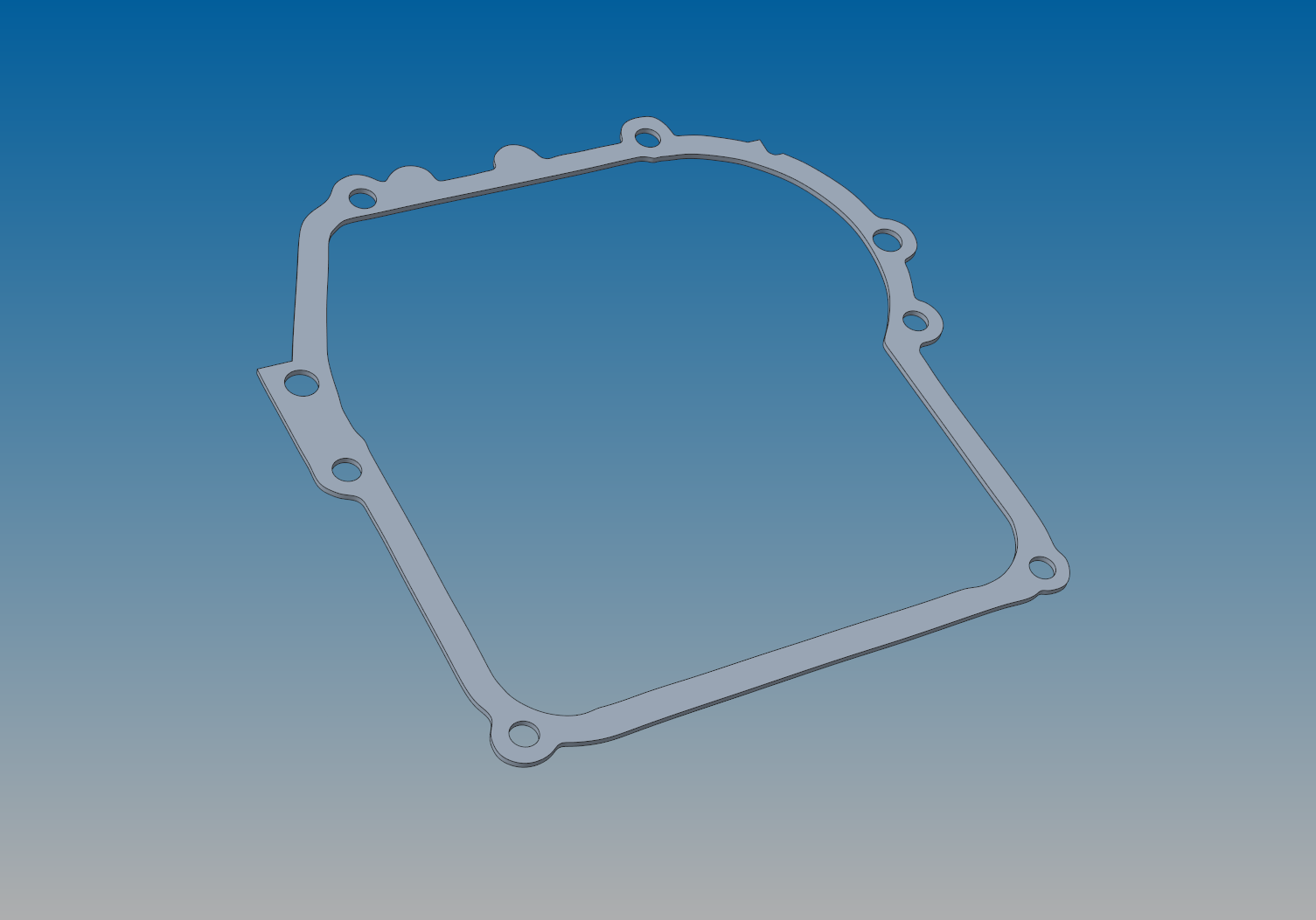 Briggs & Stratton Sprint 350 375 400 450 500 550, 3,5hp 4 hp 4,5hp engine head seal template