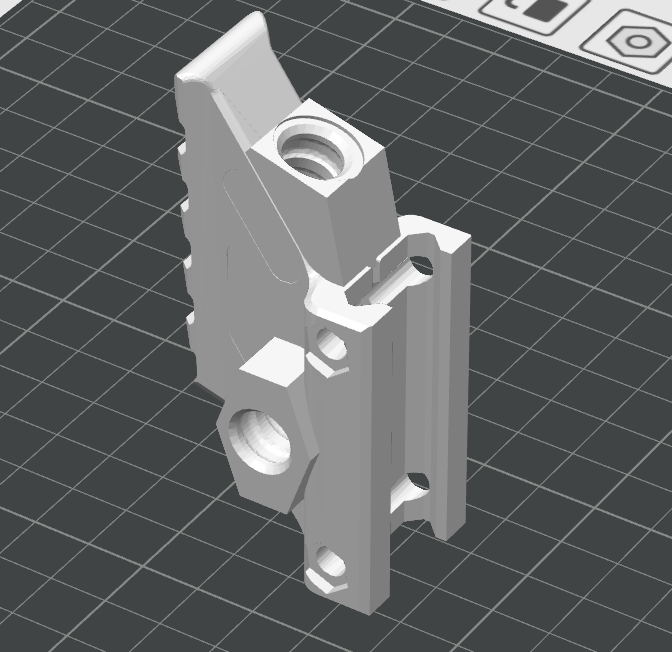 Quick Detach Sling Mount on 2 Degree Riser