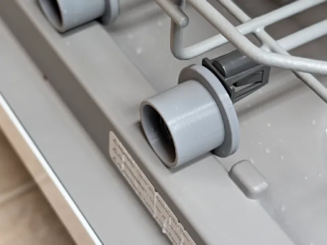 Hotpoint Dishwasher Wheel upgrade (Widened wheelbase)