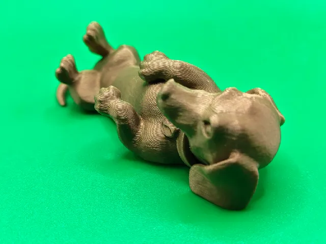 lying dachshund