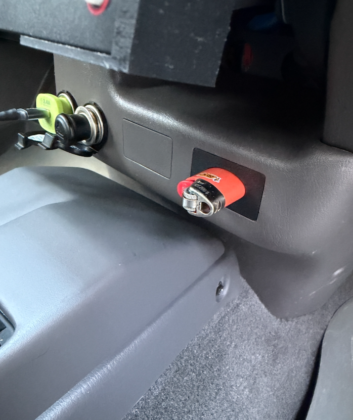 Toyota Switch Blank Bic Lighter Holder (1st Gen Tacoma, 3rd Gen 4Runner & more)