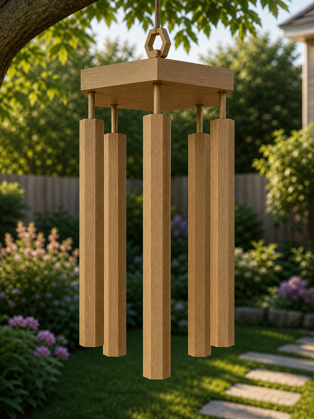 Simple Wind Chime Print-in-Place
