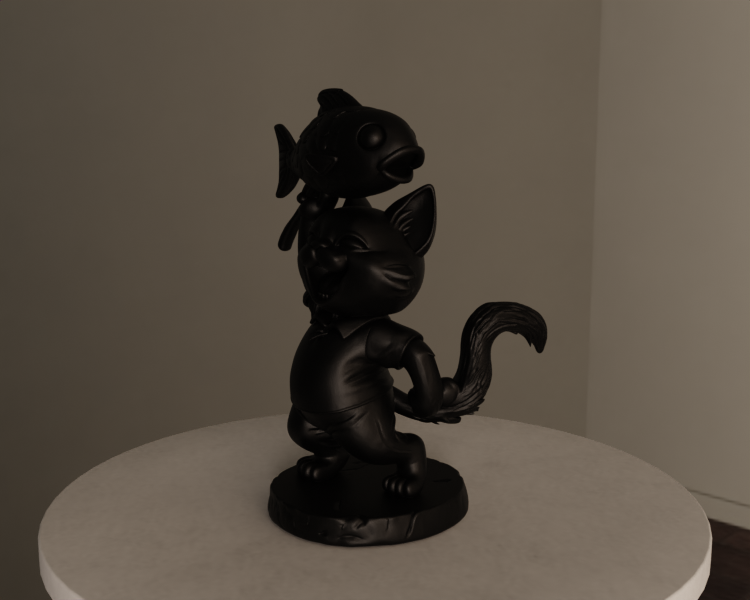 Cat Carrying Fish — thumbnail 5
