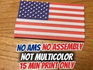 American flag no ams no multicolor no assembly