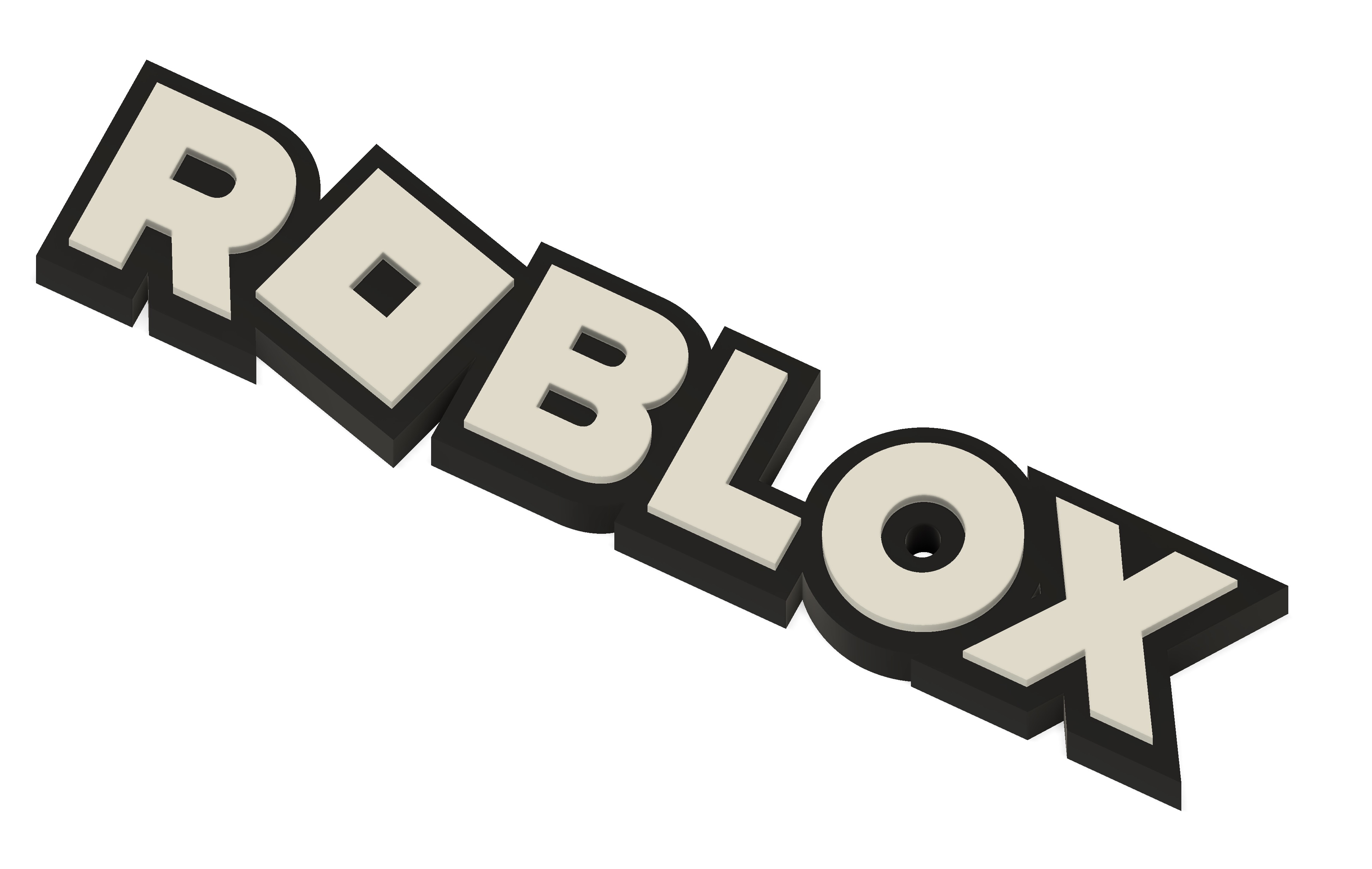 Roblox 3D sign Large
