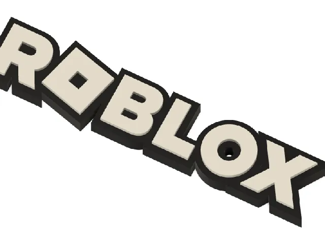Roblox 3D sign Large