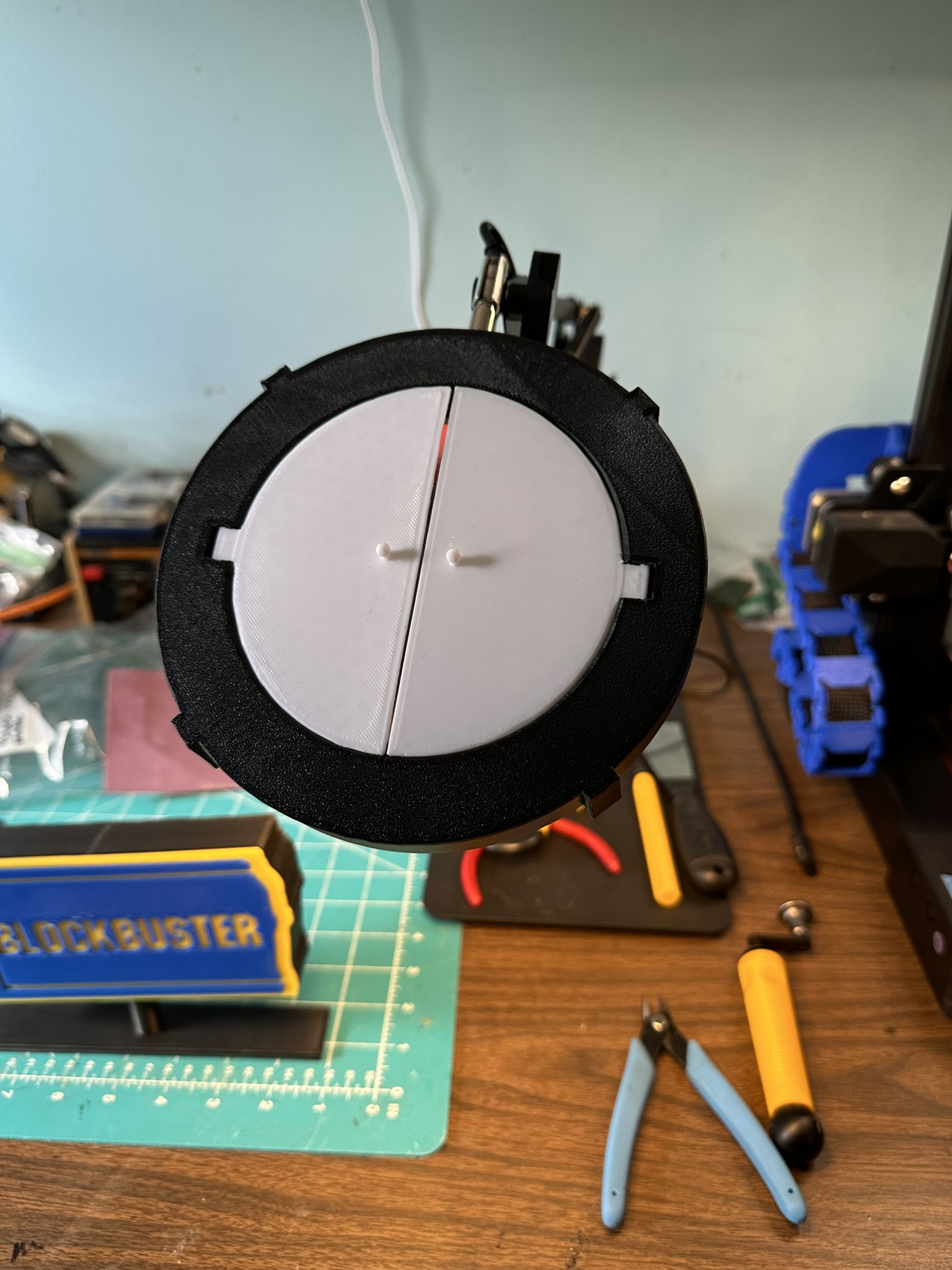 Lighted Magnifier Shield