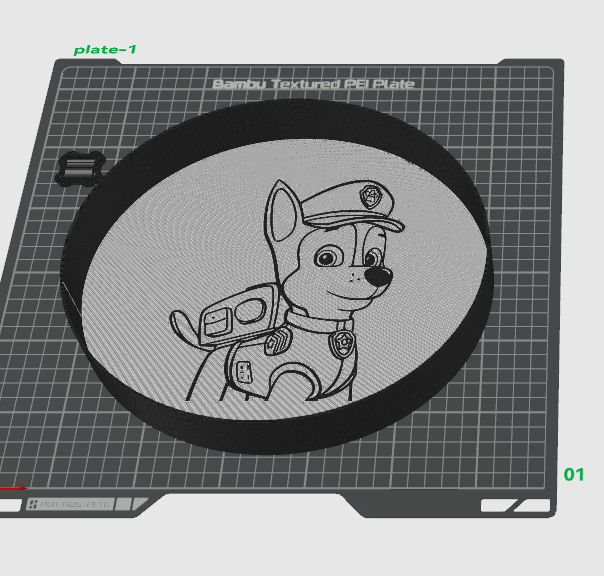 Lightbox Chase Paw patrol