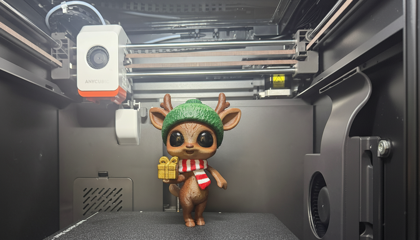 Christmas Chibi Reindeer