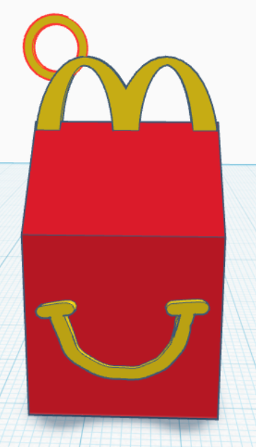 McDonalds Happy Meal Keychain