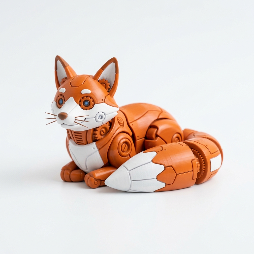 RoboPets Series [By Yamsaso Design]  Rusty Fox