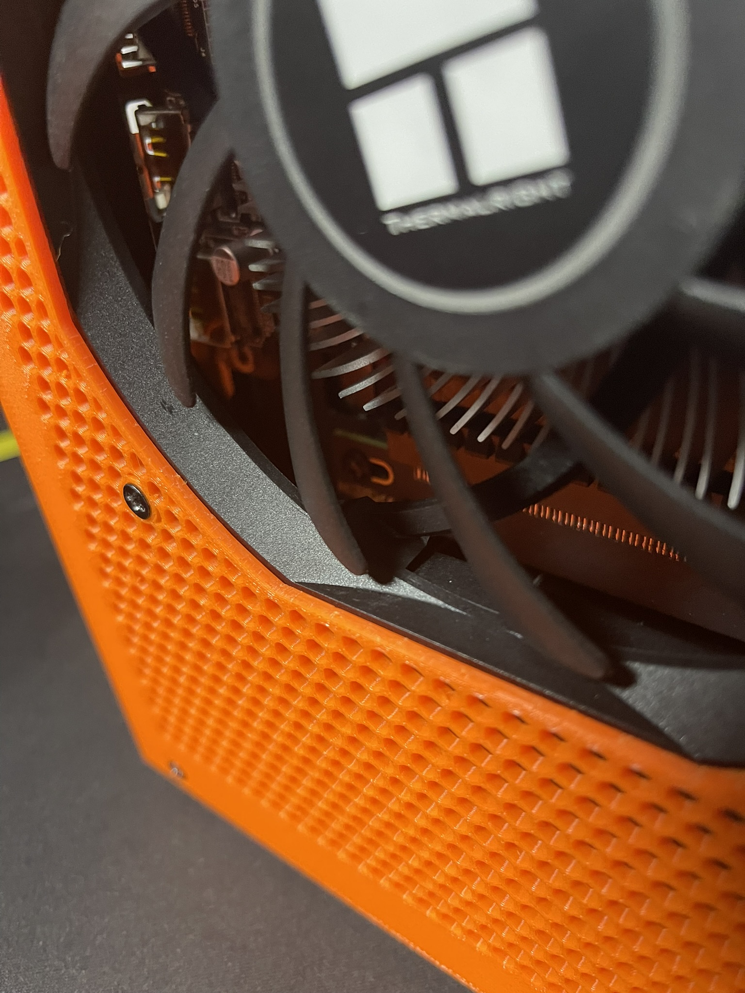 Miniatura 2 do modelo 3D Side Panel Mods for A07 ITX PC Case