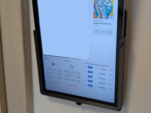 Galaxy Tab M10 3rd gen vertical wall mount