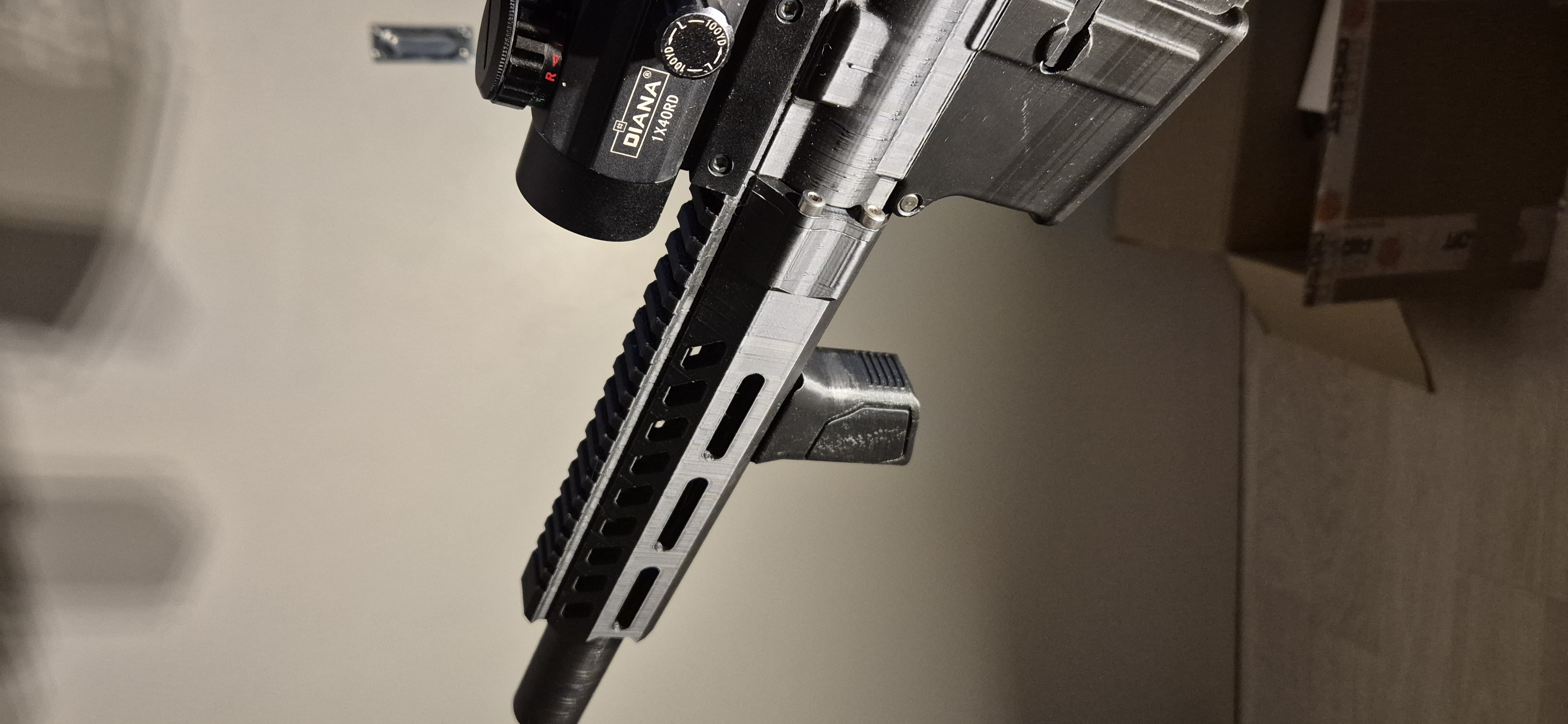 Airsoft AR handguard — miniatura 6
