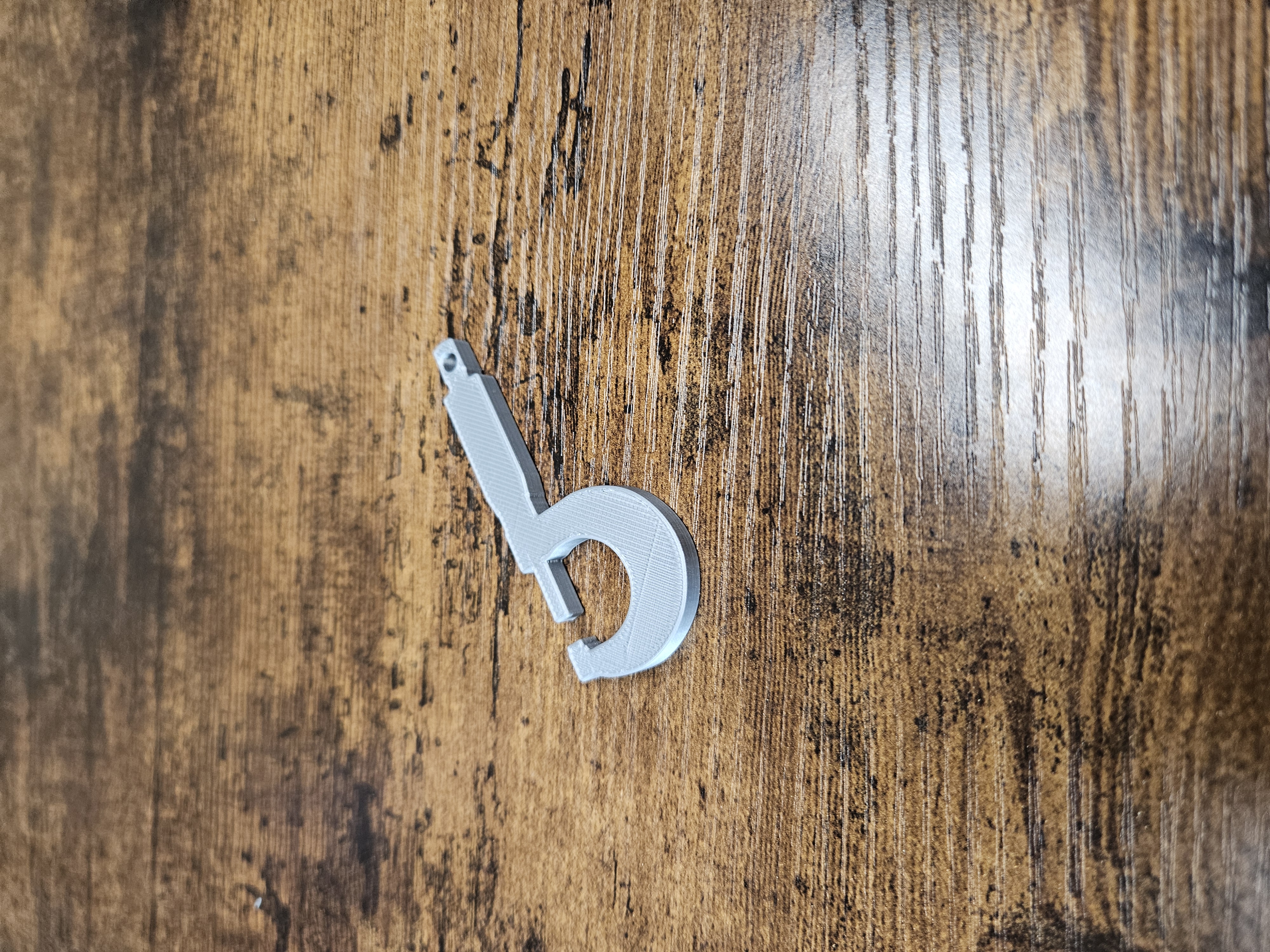 Miniatura 3 do modelo 3D Micrometer Keychain