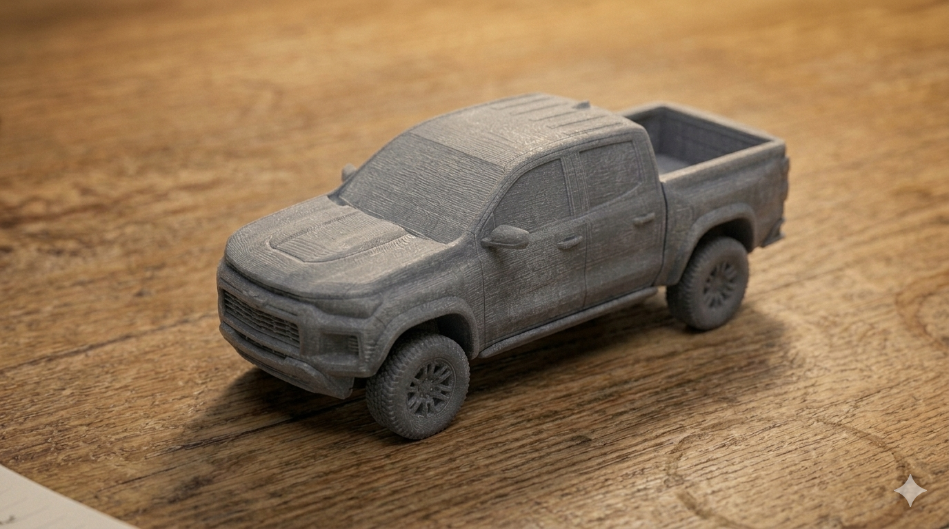 Chevy Colorado 4 inch 3D model
