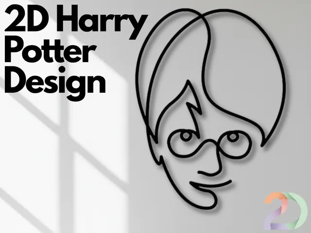 2D Harry Potter Design