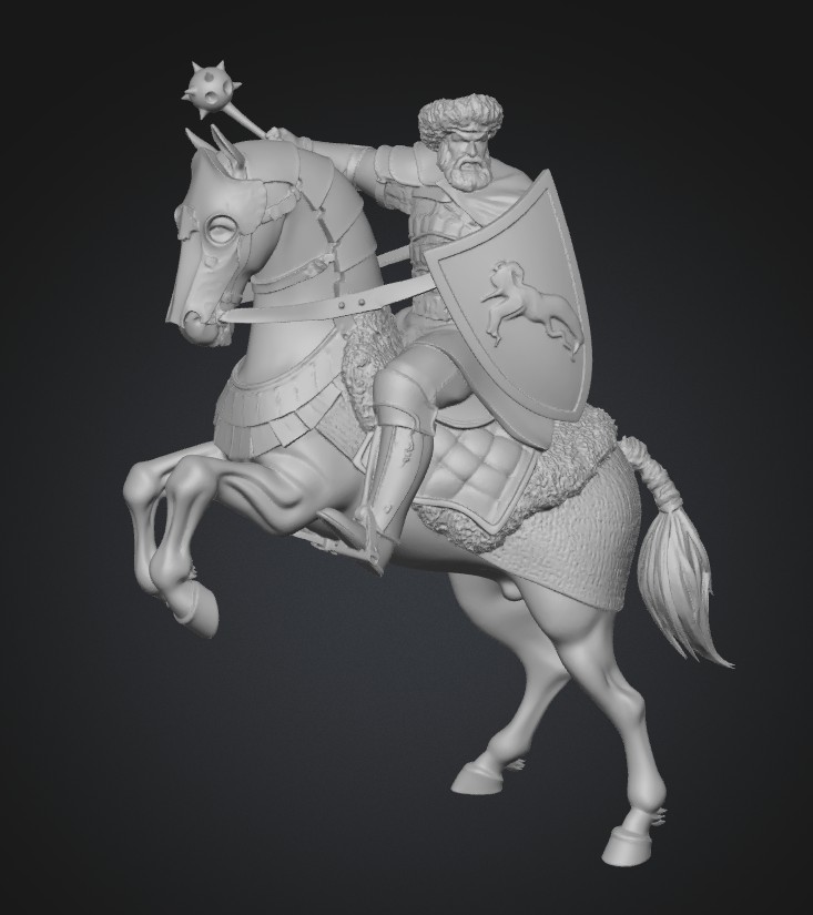 Mounted Warrior