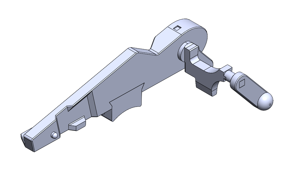 Ambidextrous AK fire selector