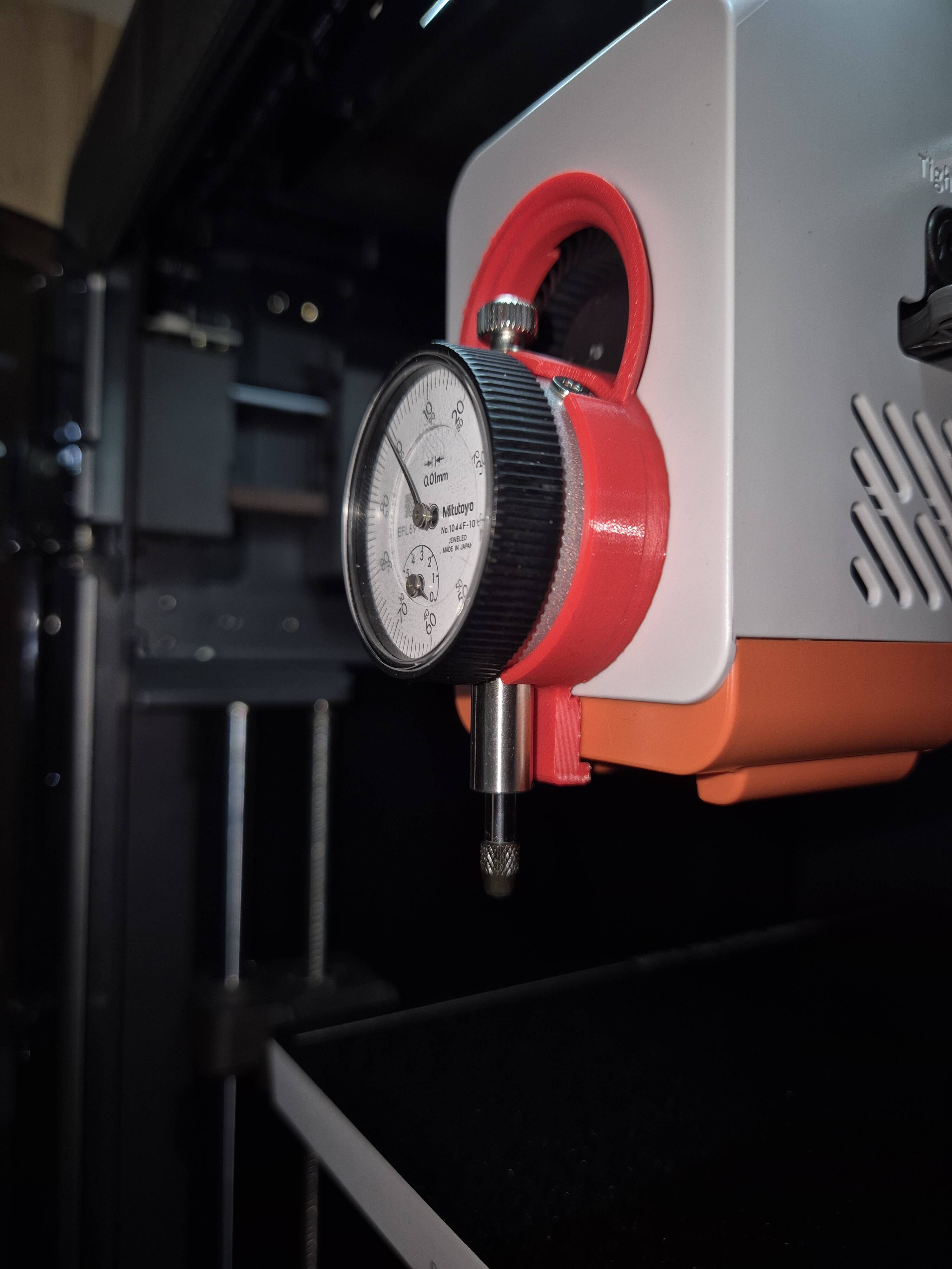 Kobra S1 / S1 Combo Max - Fan cover Dial indicator support