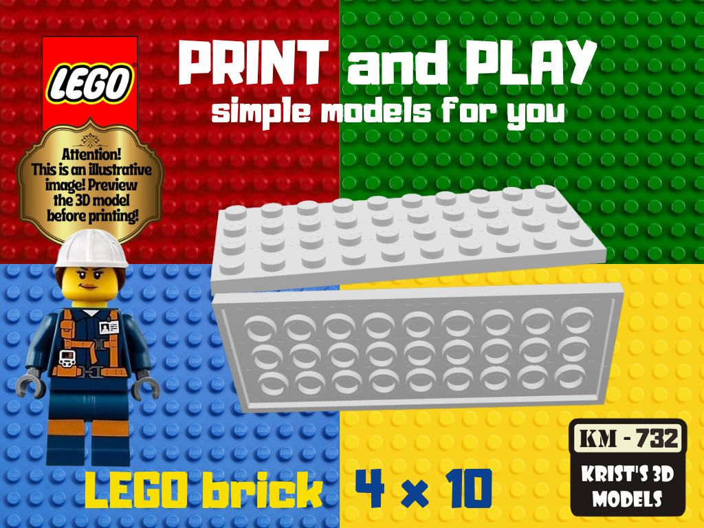 lego plate 4x10
