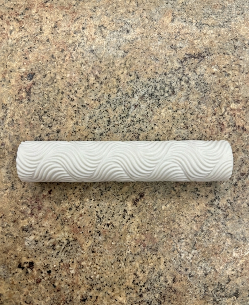 Miniatura 4 do modelo 3D Wavy pattern roller