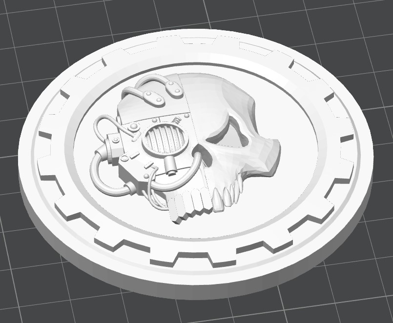 Warhammer 40K Adeptus Mechanicus emblem