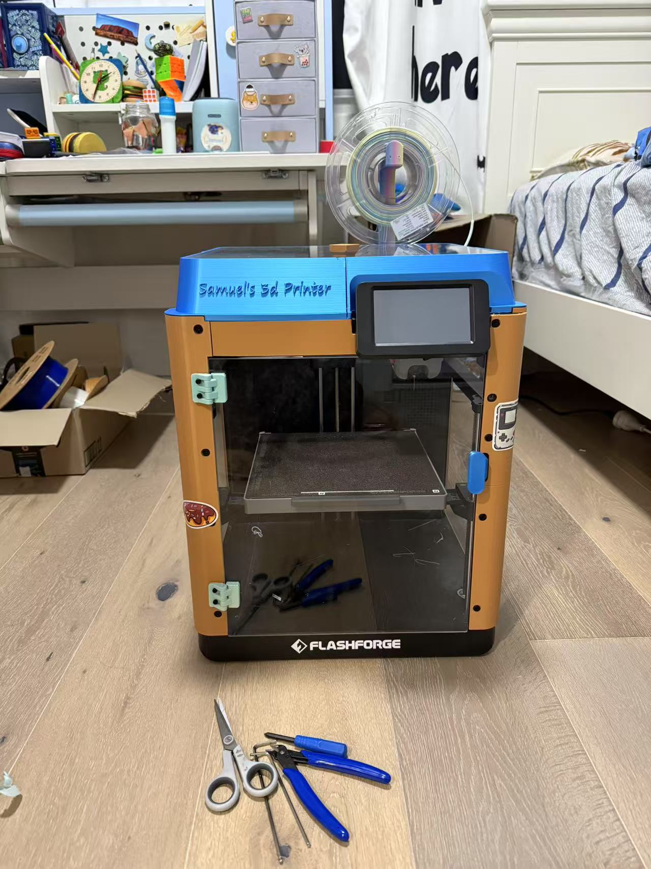 Flashforge Adventurer 5M Retrofit Minimal Enclosure with Everything else