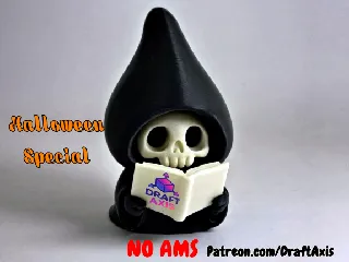 Bookworm Reaper -Halloween Cute - Tea light LED